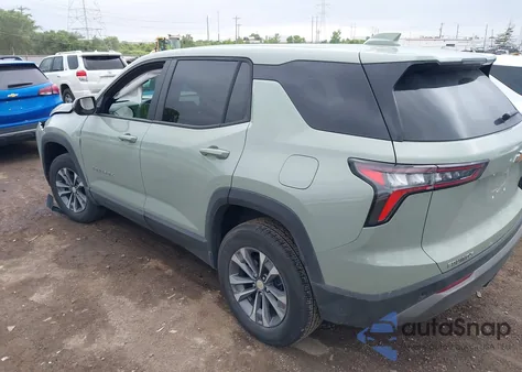 2025 Chevrolet Equinox Fwd Lt из США, поврежденный, VIN 3GNAXHEG7SL182314